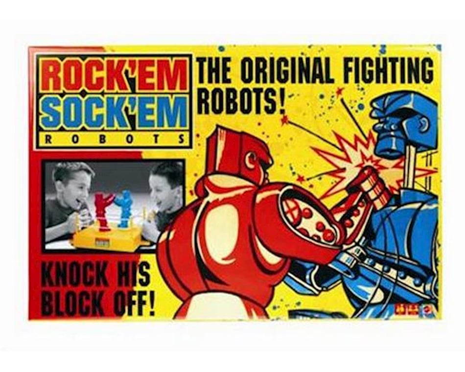 Mattel Rock'em Sock'em Robots [MTTCCX97] - HobbyTown