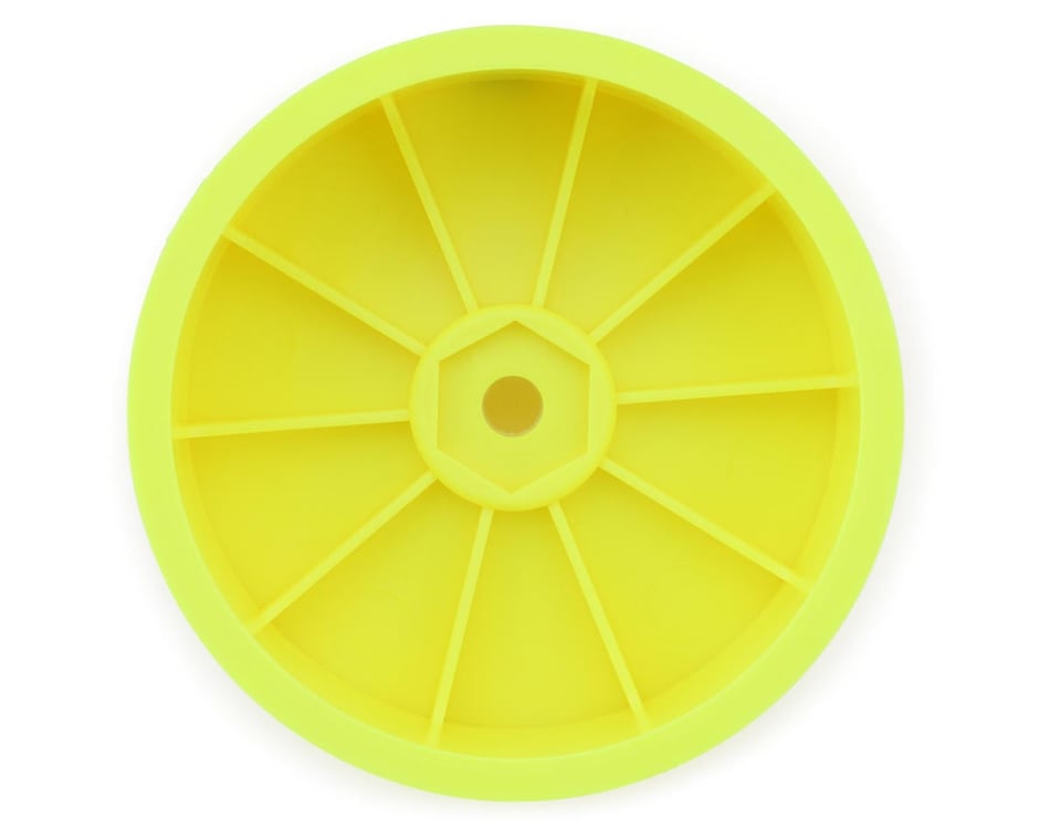 ゆるげん Mugen Seiki 2.2 Front Buggy Wheels (Yellow) (2) w/12mm Hex
