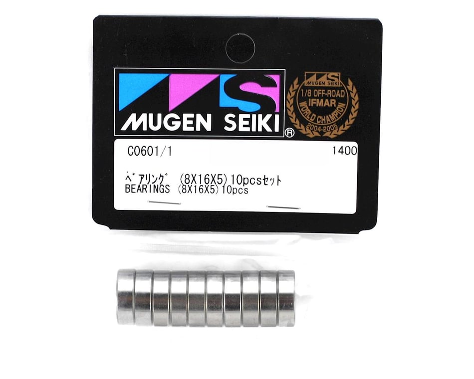 Mugen Mugen Ball Bearing 8x16x5mm 10 C0601-1 MBX 4944925241109 
