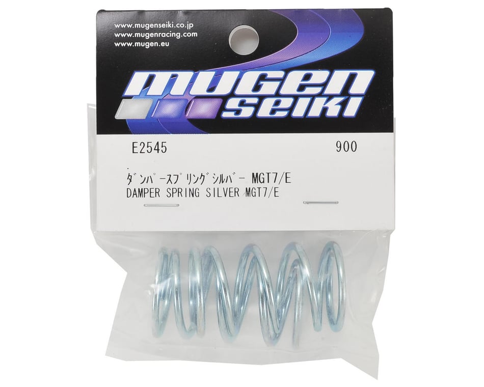 Mugen Seiki Front/Rear Spring (Silver - 5.25T) (2)