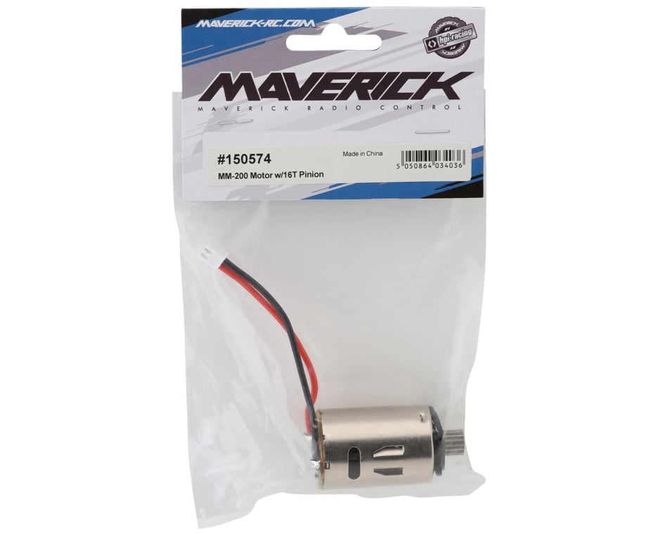 Maverick MM-200 Motor w/Pinion [MVK150574] - HobbyTown