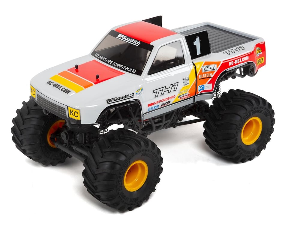 ホビーラジコン MST MTX-1 4WD TH1 MST MTX-1 RTR 2WD Monster Truck w/TH1 Body (White) [MXS-531602W