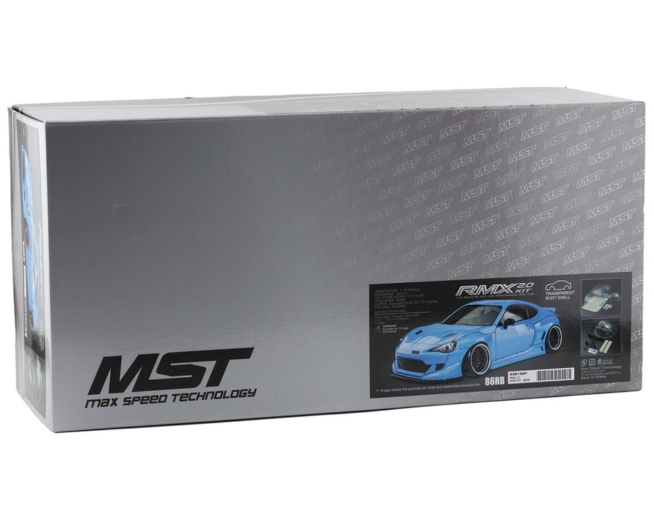 MST RMX 2.0 1/10 2WD Drift Car Kit w/Clear Toyota 86RB Body [MXS