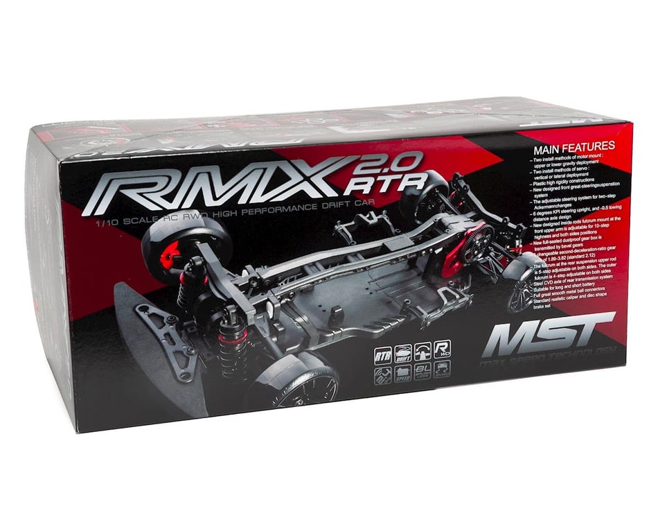 MST RMX 2.0 1/10 2WD Brushless RTR Drift Car w/AMG GT3 Body