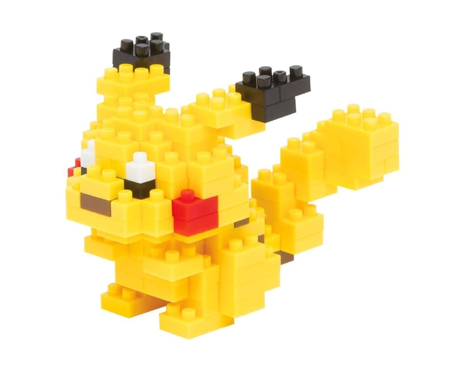 Nanoblock Pikachu Pokémon Series 3D Puzzle Set [NAN14619] - HobbyTown