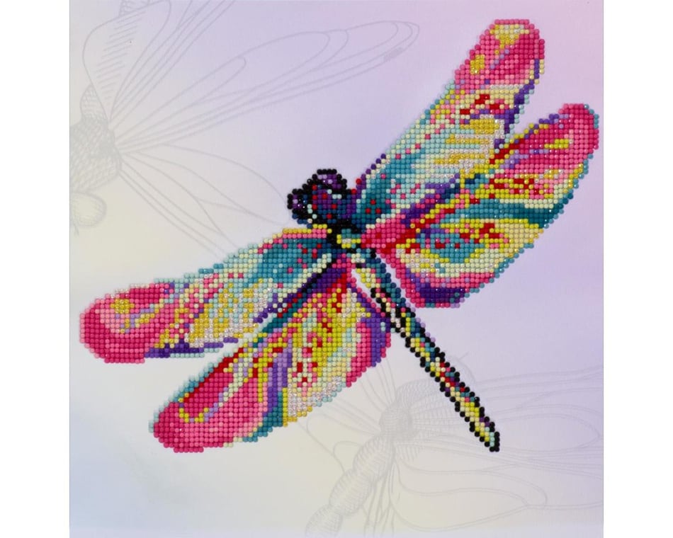 4M Butterfly Cross Stitch Kit -Kids Art and Craft Activity