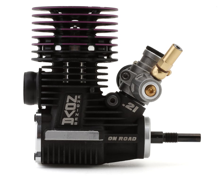 Nova Engines R9R EVO .21 9-Port On-Road Nitro Engine (DLC Shaft