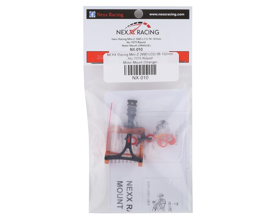 NEXX Racing Mini-Z 2WD LCG 98-102mm Aluminum Round Motor Mount