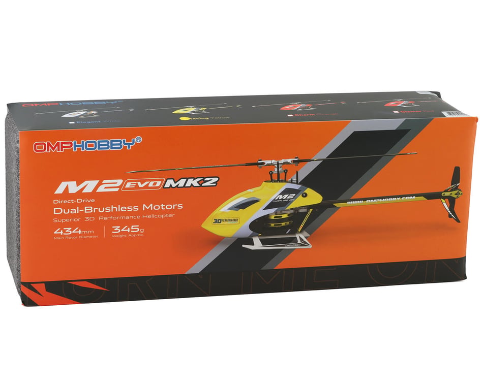 OMPHobby M2 EVO MK2 PNP Electric Helicopter (White) [OMP-MK2-W