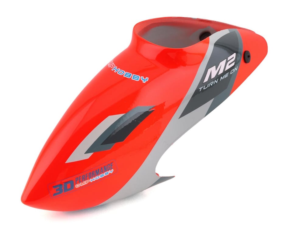 OMPHobby M2 Evo Canopy (Red) [OMP-OSHM2323R] - HobbyTown