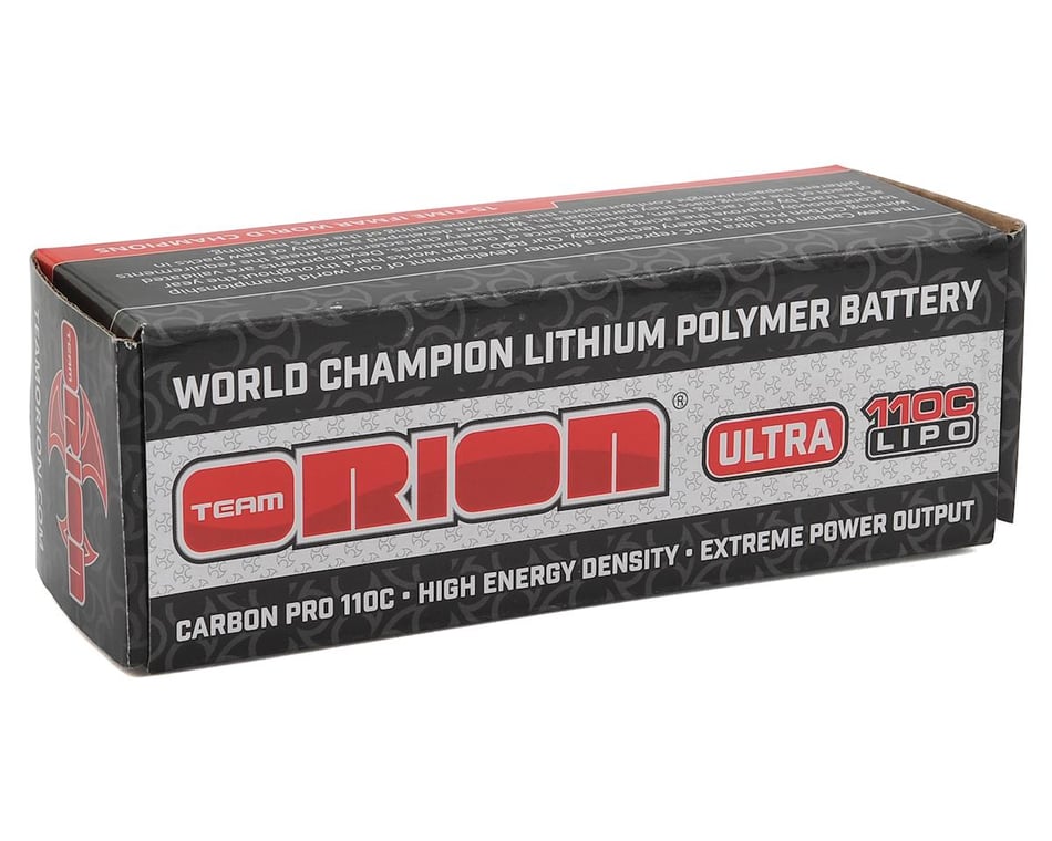 Team Orion 4S Carbon Pro Ultra 110C LiPo Pack Battery (14.8V