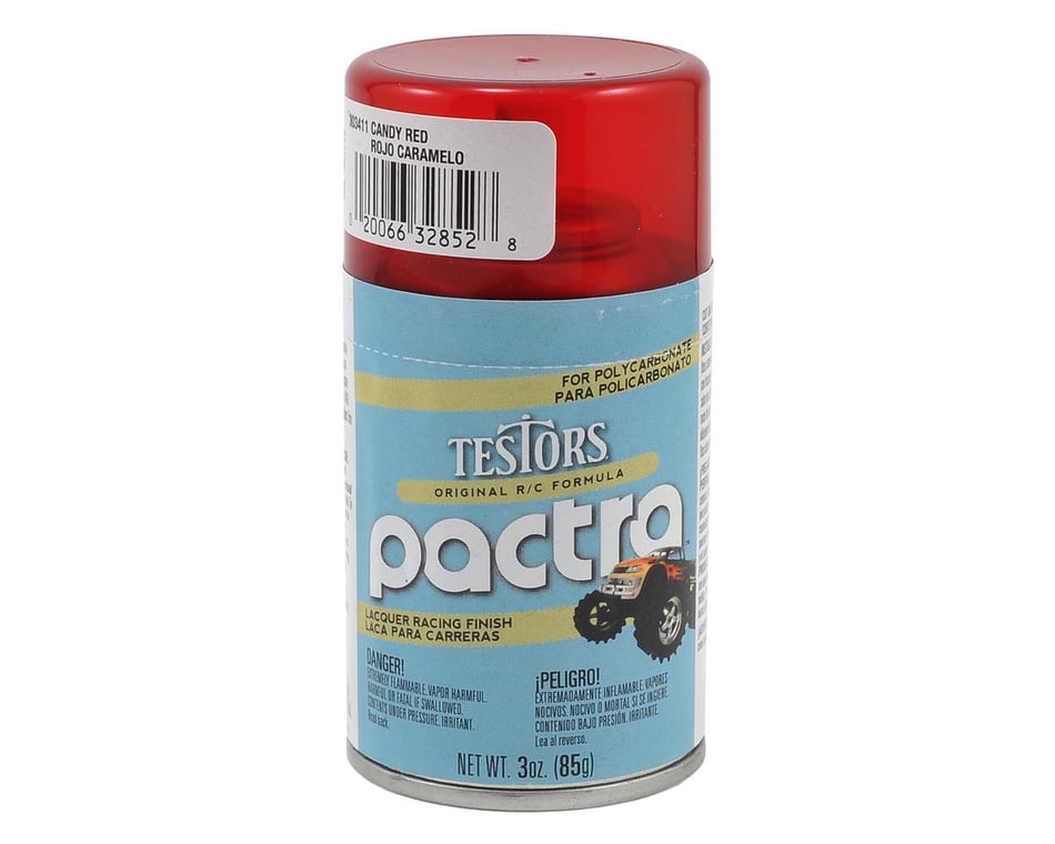 Pactra Candy Red RC Lacquer Spray Paint 3oz PAC303411 HobbyTown