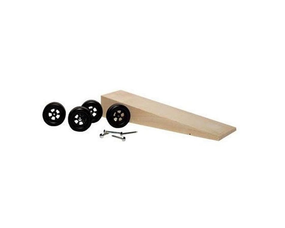 Pinecar Deluxe Car Kit, Deluxe Pinewood Derby Kit