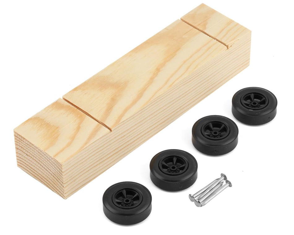 Pinecar Deluxe Car Kit, Deluxe Pinewood Derby Kit