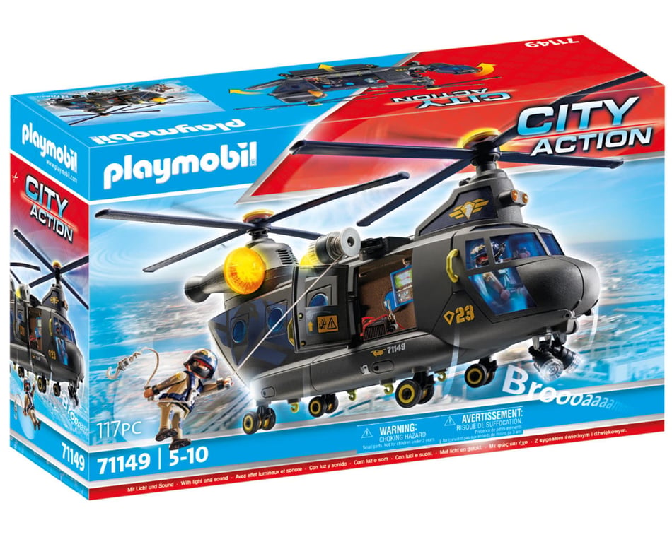 SCRATCH & DENT: Playmobil Usa City Action: Tactical Banana