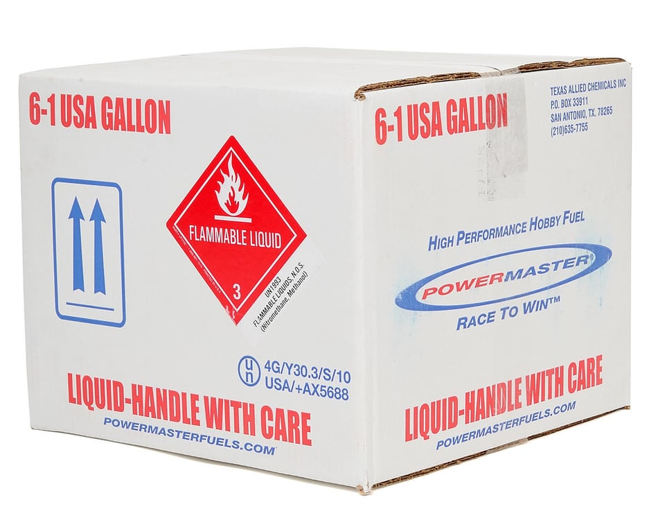 PowerMaster YS-Saito 20/20 Airplane Fuel (20% Synthetic Blend) (Six  Gallons) [POW6128] - HobbyTown
