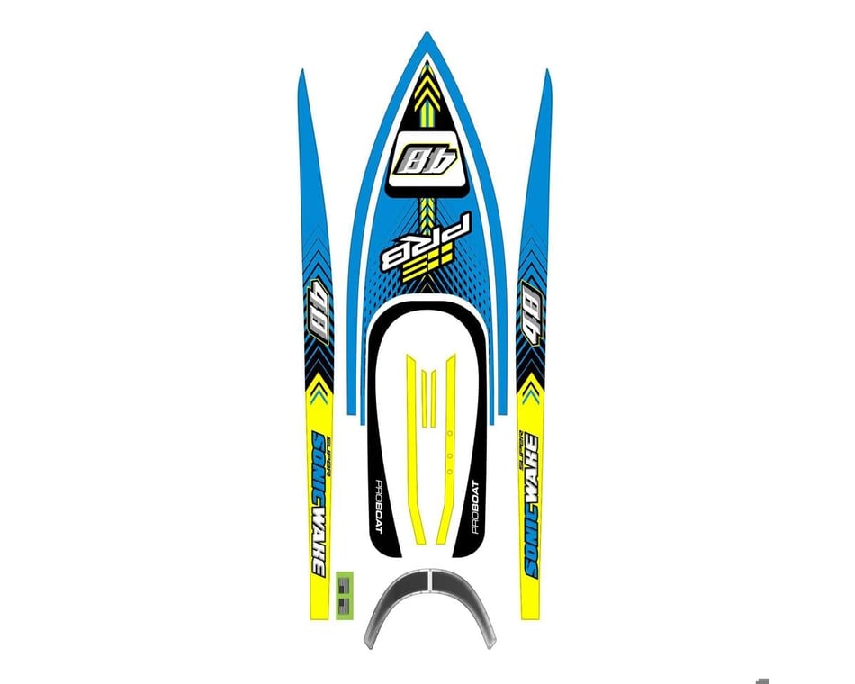 Pro Boat Super Sonicwake 48 Decal Set [PRB-1656] - HobbyTown
