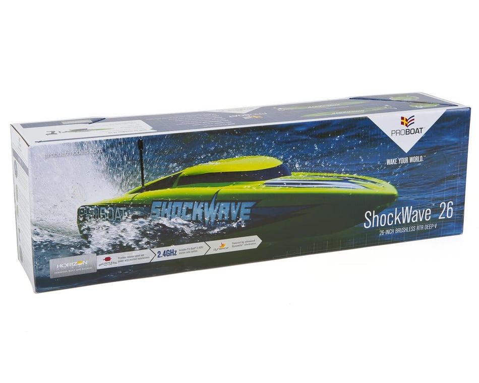 Shockwave 26 rc sales boat