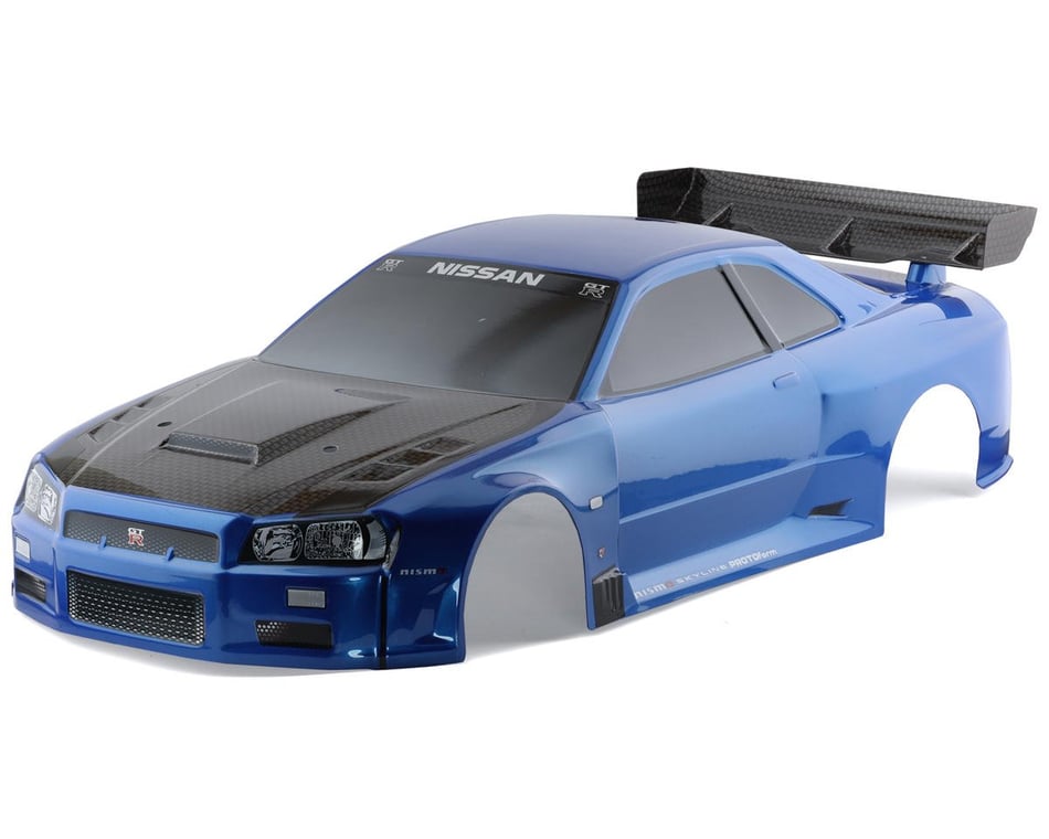 Building A Carbon Skyline GT-R R34 1/24 Scale Model Car, Part 1/2