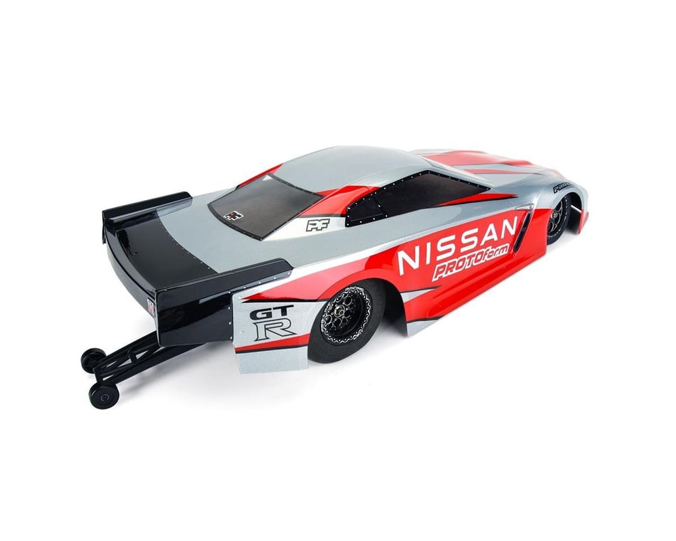 Protoform Nissan GT-R R35 No Prep Drag Racing Body (Clear