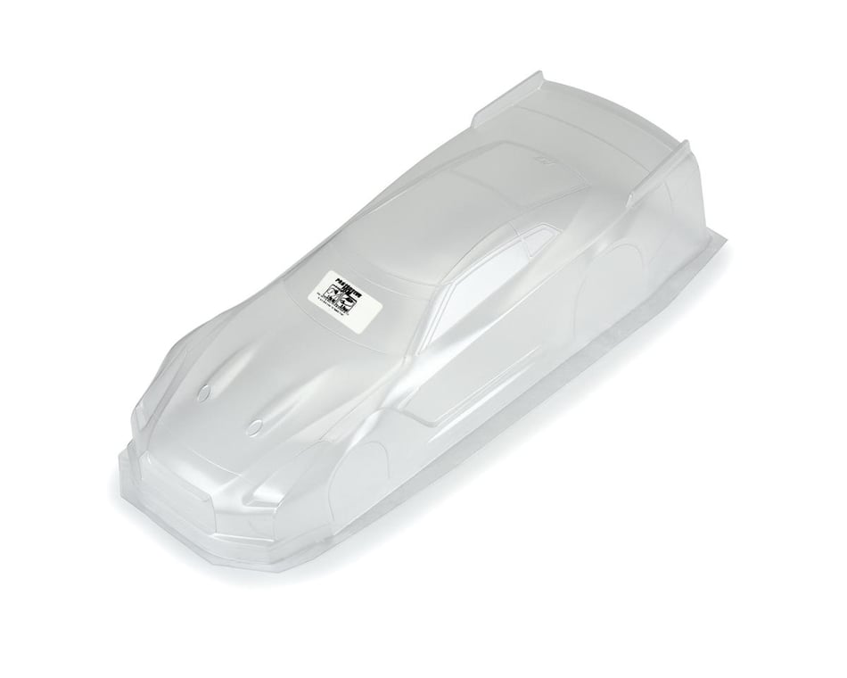 Protoform Nissan GT-R R35 Pro Mod 1/16 Mini Drag Body Set (Clear