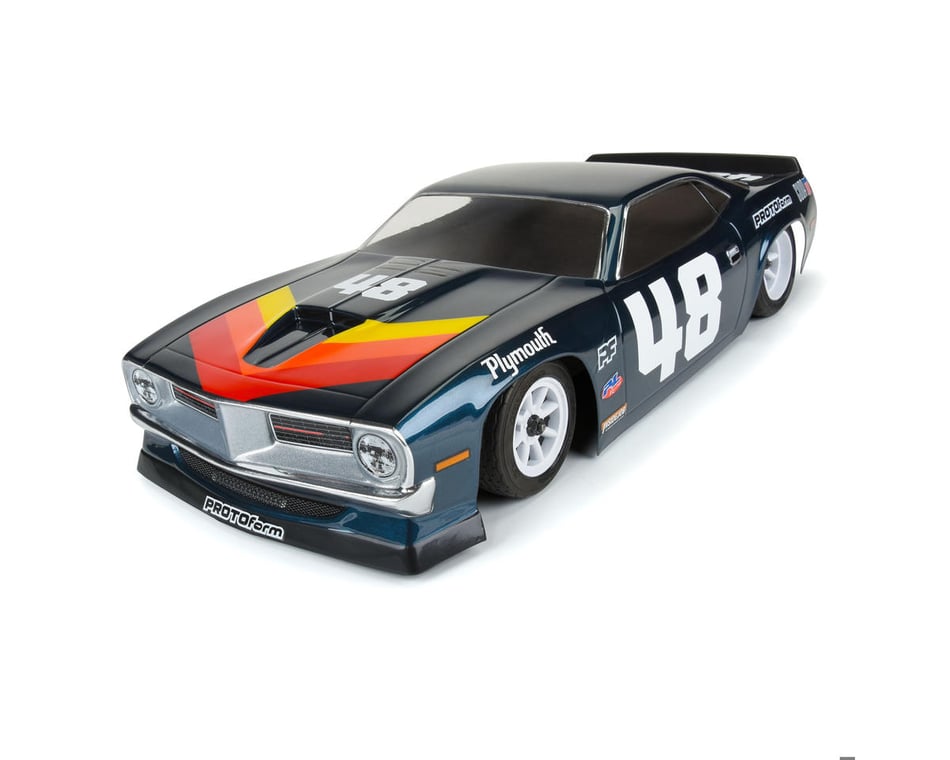 ホビーラジコン 1970cuda Protoform 1970 Plymouth Barracuda Vintage Racing 