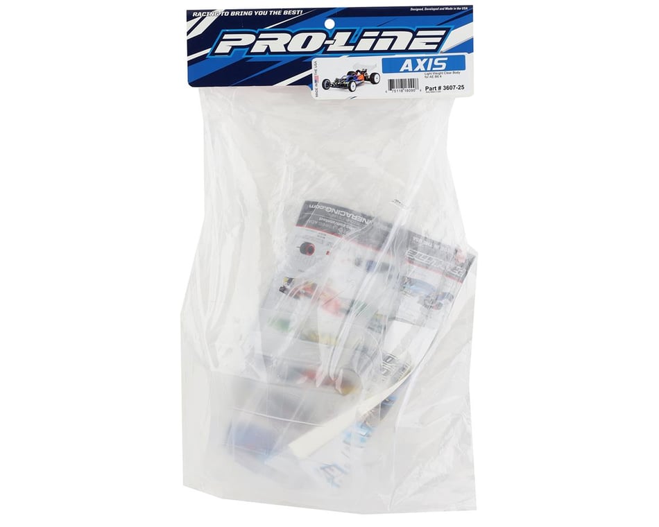 Pro-Line Associated RC10 B6.4 Axis 1/10 Buggy Body (Clear) (Light