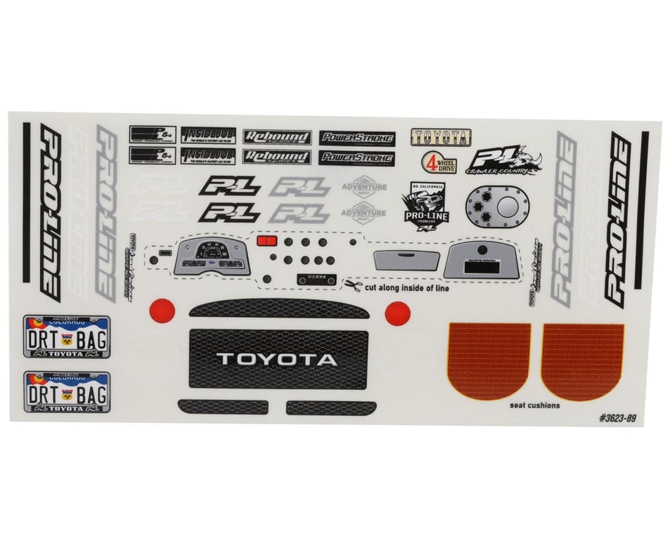Pro-Line 1/10 1979 Toyota Land Cruiser FJ40 Rock Crawler Body