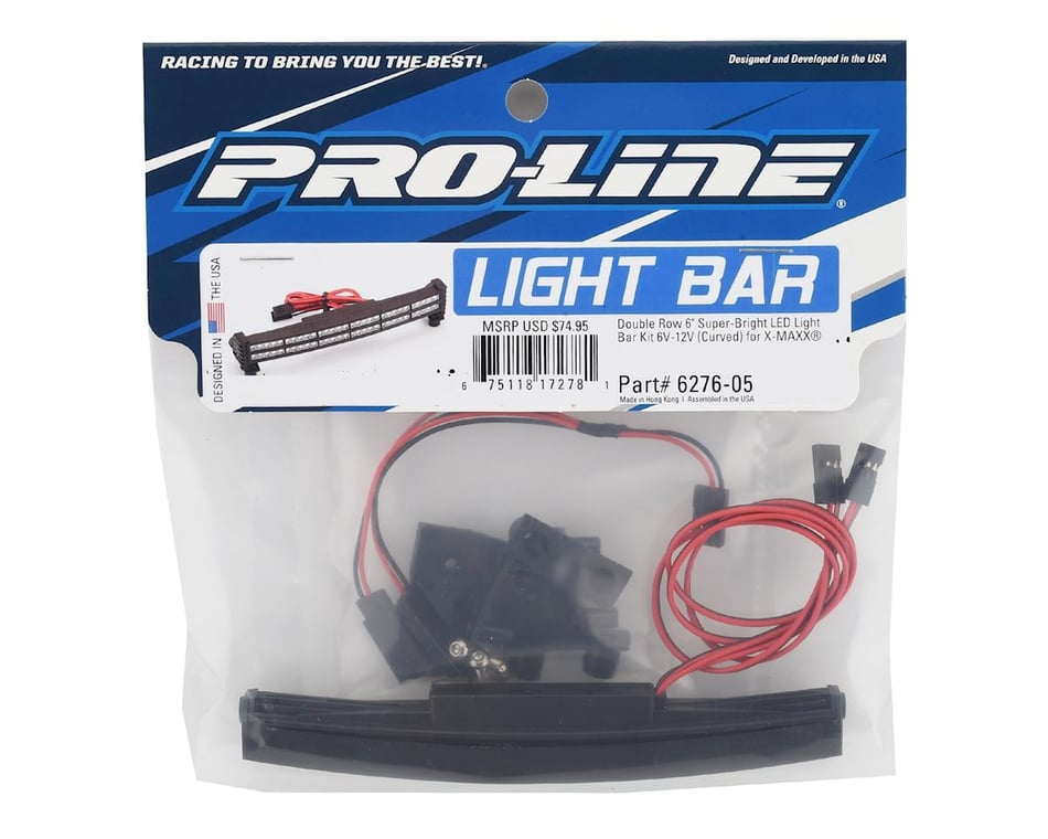 scene Absurd age Pro-Line X-Maxx Double Row 6" Curved Super-Bright LED Light Bar Kit (6V-12V)  [PRO6276-05] - HobbyTown