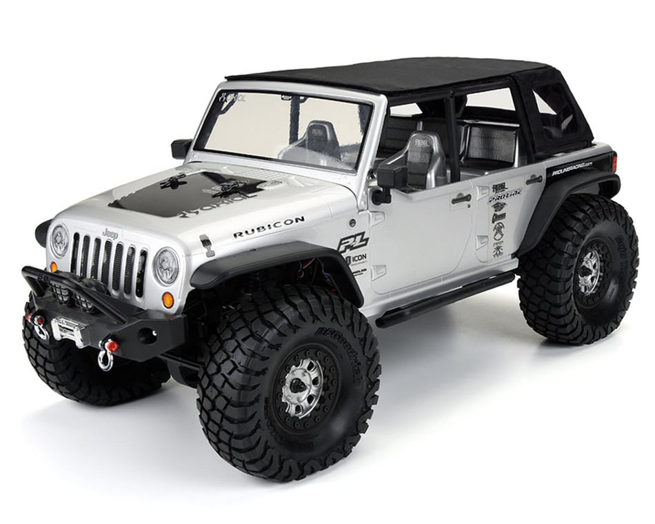 Pro-Line SCX10 Jeep Wrangler Unlimited Rubicon Timberline Softtop (Black)  [PRO6285-00] - HobbyTown
