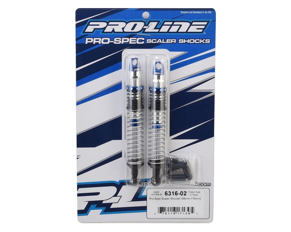 Pro-Line Pro-Spec Scaler Shocks (105mm-110mm) [PRO6316-02] - HobbyTown