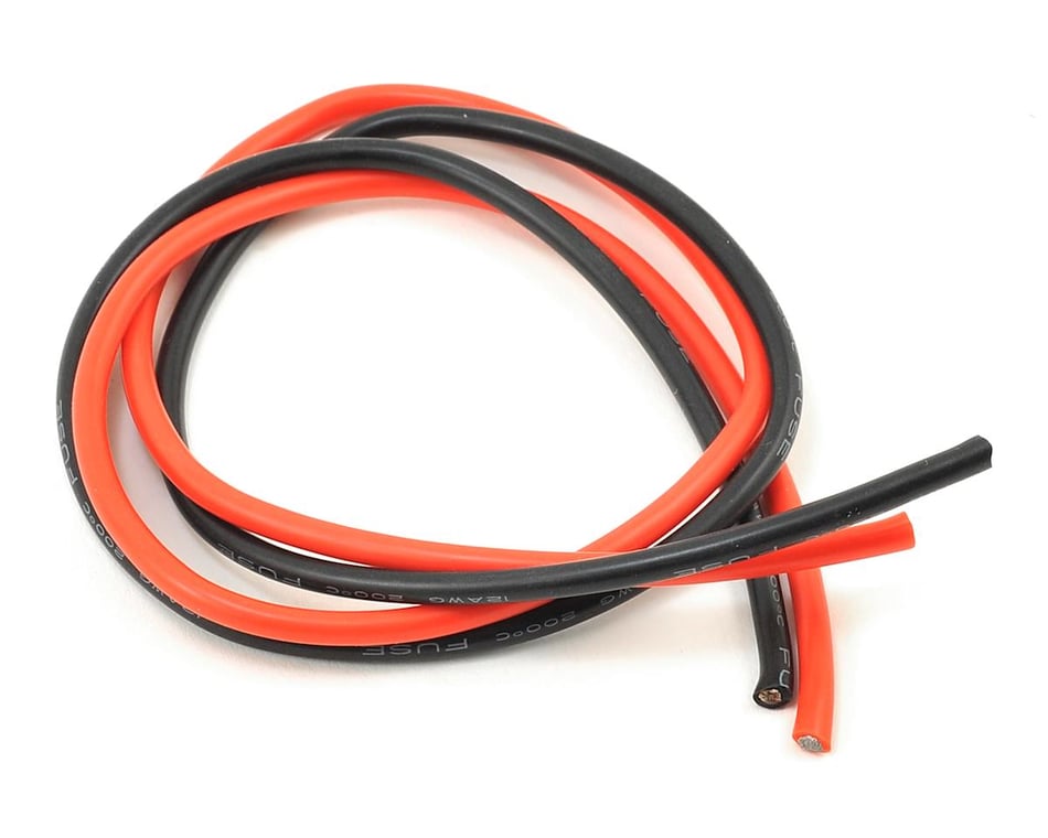 12 Gauge Wire 20 Feet 12 AWG Silicone Wire Flexible Silicone Wire 12AWG  Stranded Copper Electric Wire,Black