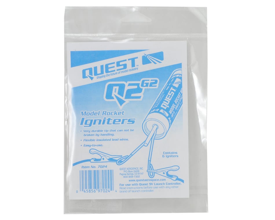 Quest Aerospace Q2G2 Rocket Motor Igniter Pack (6) [QUS7024