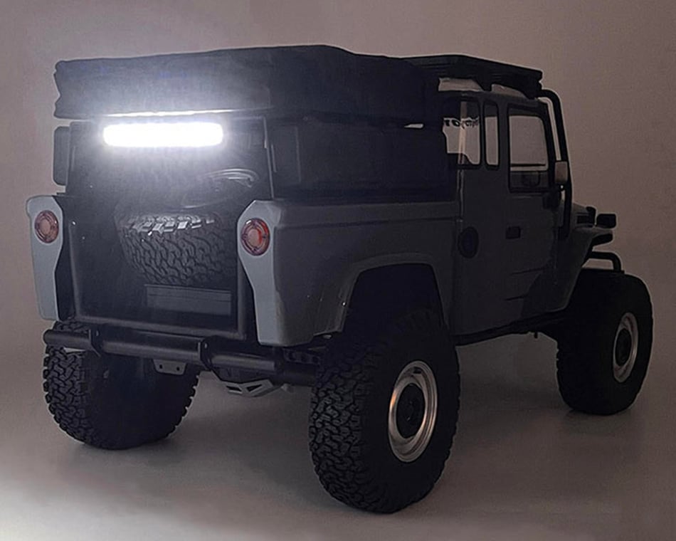 RC4WD Vanquish VS4-10 Scale Rear Bed Rack & Tool Box W/ LED Light
