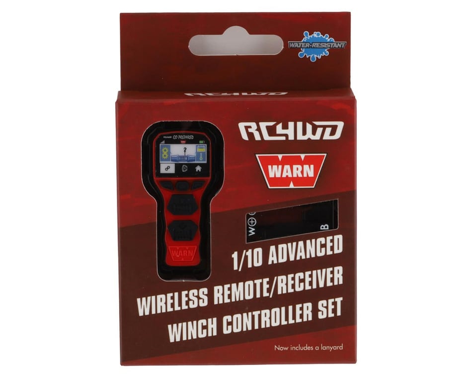 RC4WD Warn 1/10 Advanced Wireless Remote/Receiver Winch Controller Set