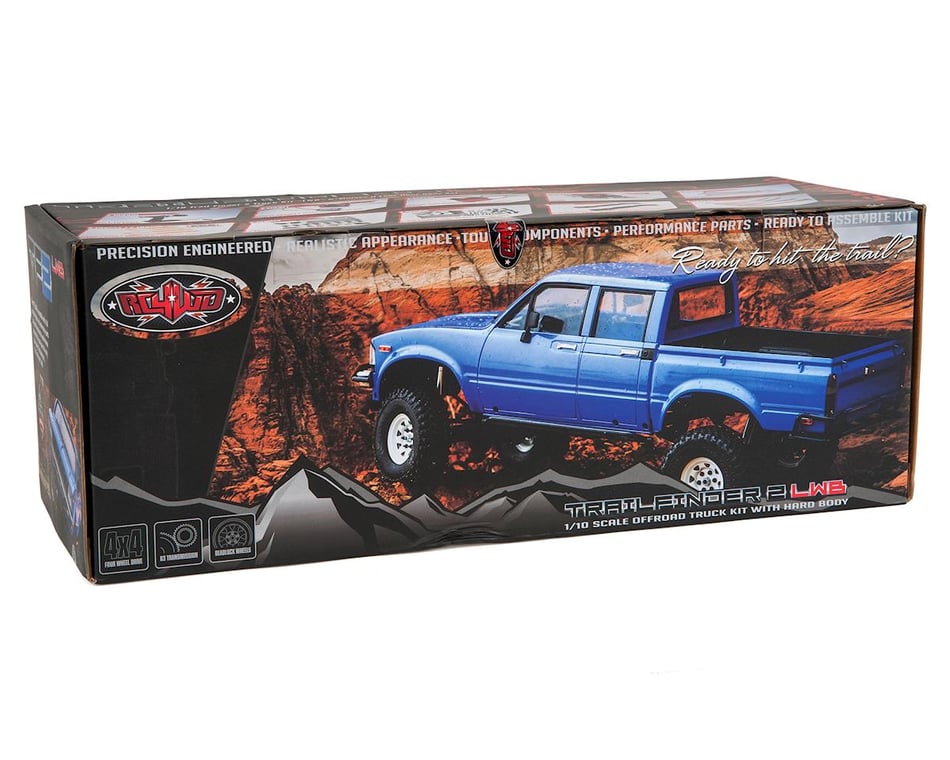 RC4WD Trail Finder 2 “LWB” Scale Truck Kit w/Mojave II 4-Door Body