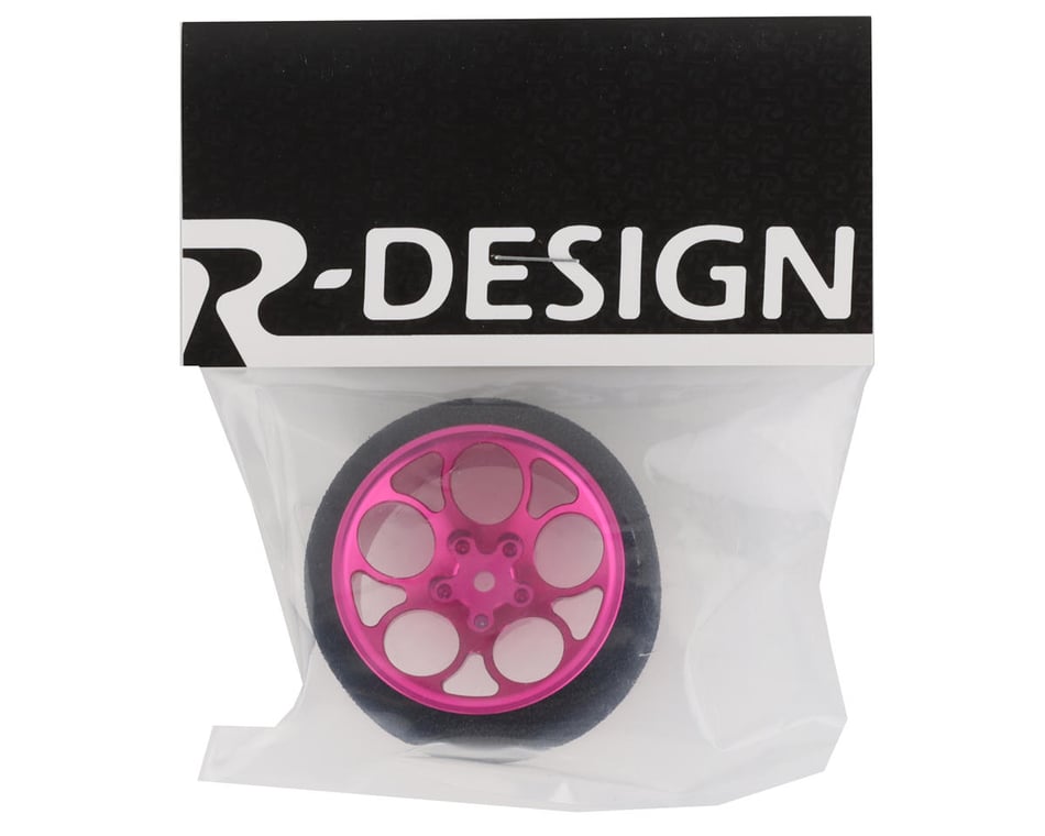 R-Design Futaba 10PX/7PX/4PX 5 Hole Ultrawide Steering Wheel (Pink