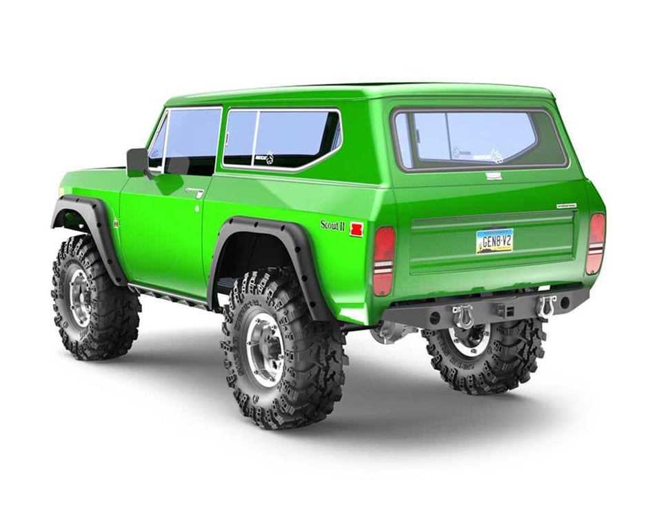 Redcat Gen8 V2 International Scout II 1/10 4WD RTR Scale Rock Crawler  w/2.4GHz Radio (Green)