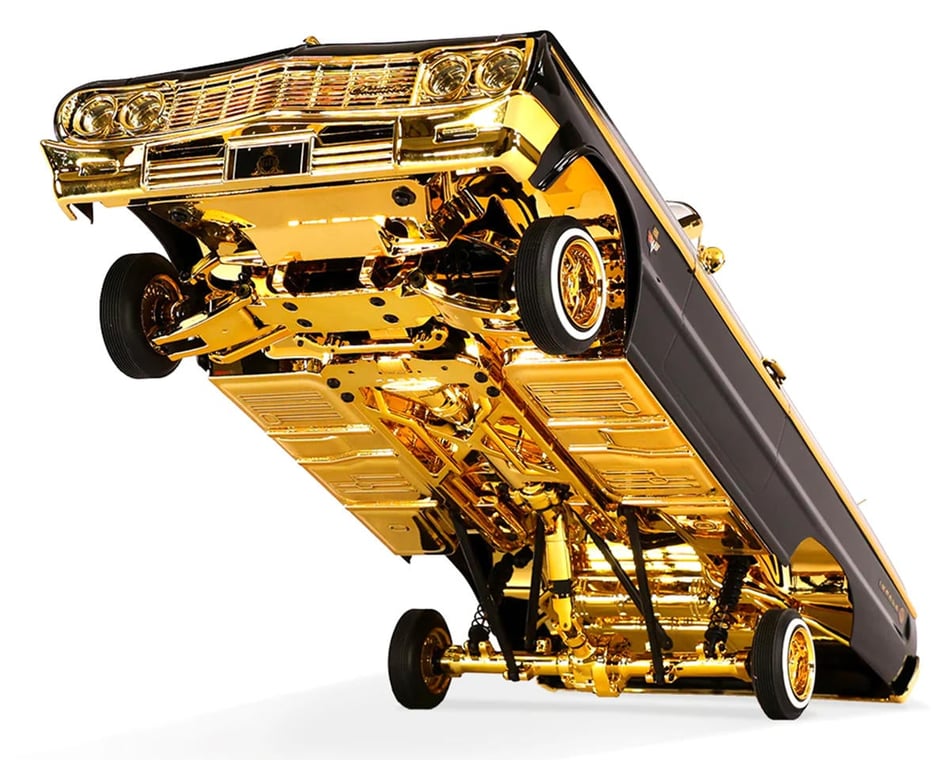 ローライダー　プラーク　24k ゴールド　インパラ　キャデラック Redcat SixtyFour Impala 
