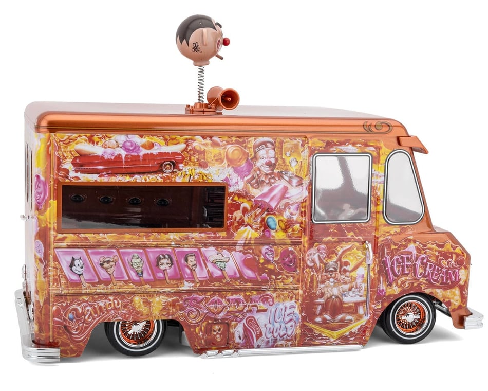 MISTER CARTOON 1/10 ローライダーラジコン Redcat Mister Cartoon Ice Cream Truck 1/10 RTR Hopping Lowrider