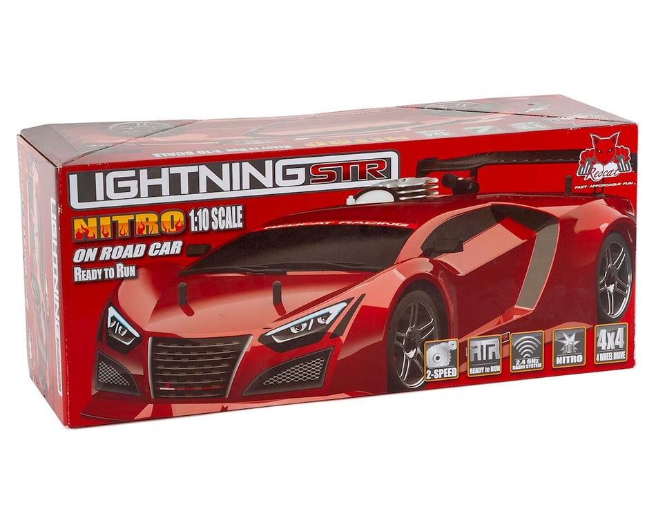 Redcat Lightning STR-R 1/10 4WD Nitro Sedan RTR [RERLIGHTNINGSTR-R