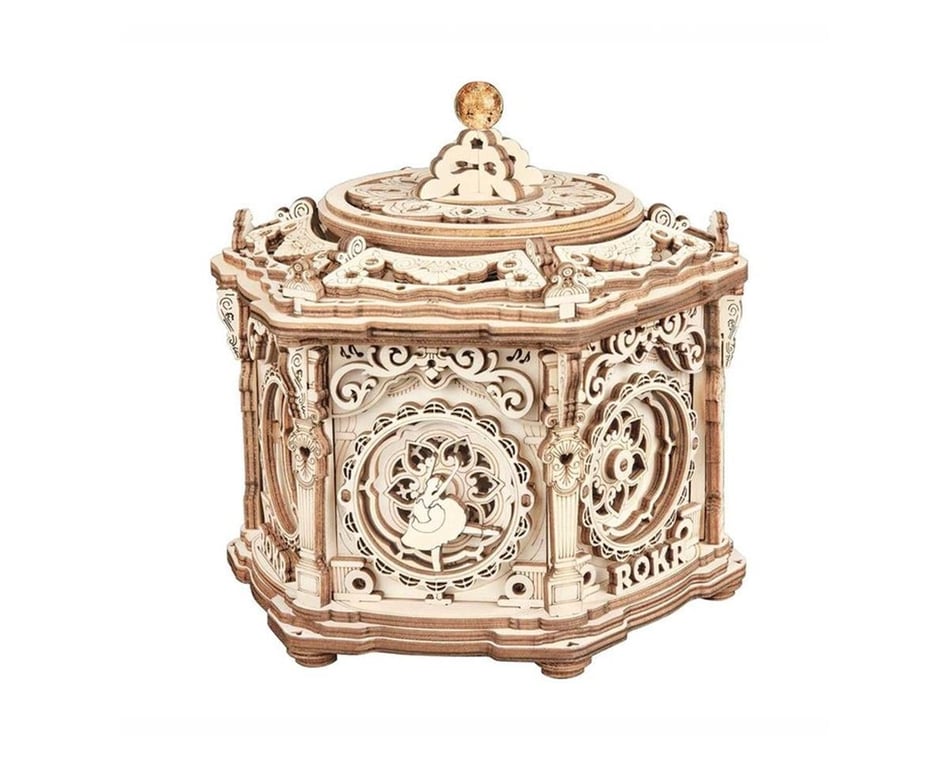Robotime ROKR Secret Garden 3D Wooden DIY Mechanical Music Box
