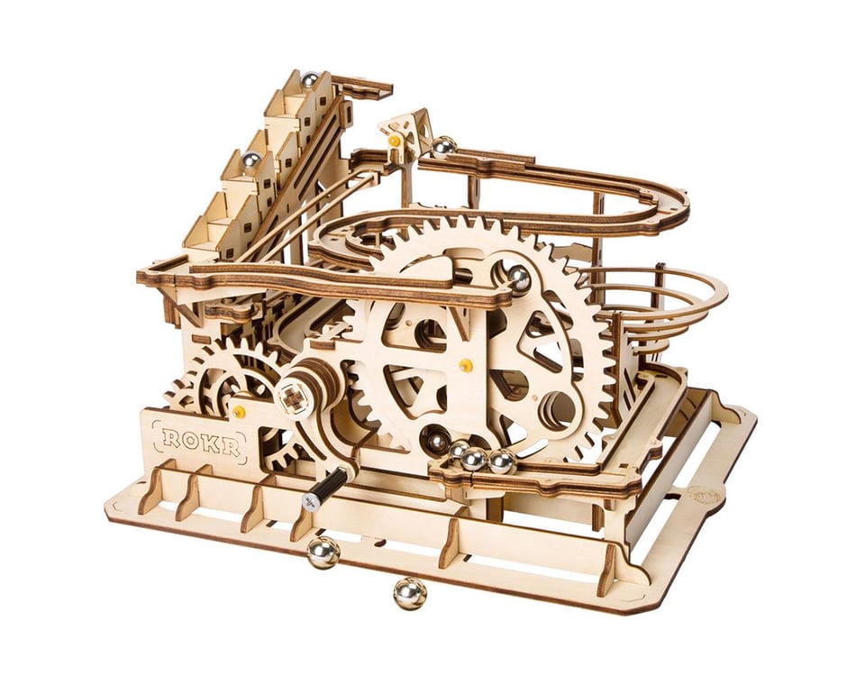 Spiral Drawing Wooden Kit : DIY 3D Wood : Mechanical Art