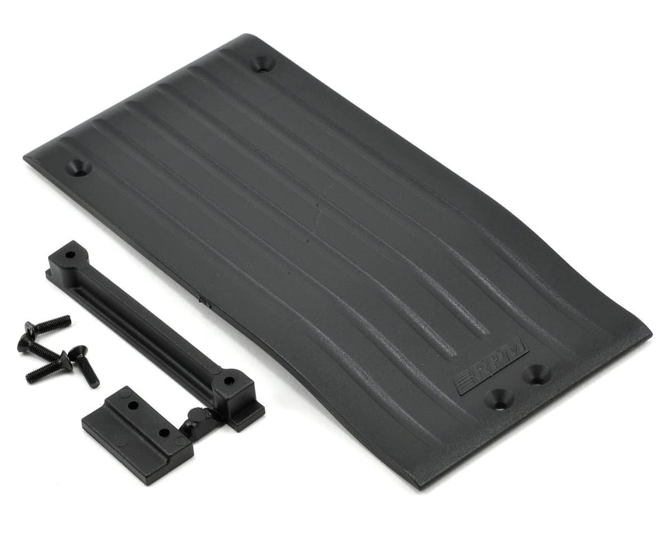 G-RAP【N.O.A.M.A.D.$】SACRIFICIAL ISSUES RPM Center Skid Chassis Protector Plate (Black) [RPM73352] - HobbyTown