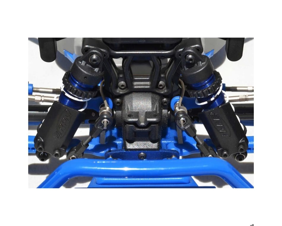 RPM Shock Shaft Guards For Associated 1/10 RC Cars - Debris Protection (Set Of 4, Blue) 11 thumbnail image