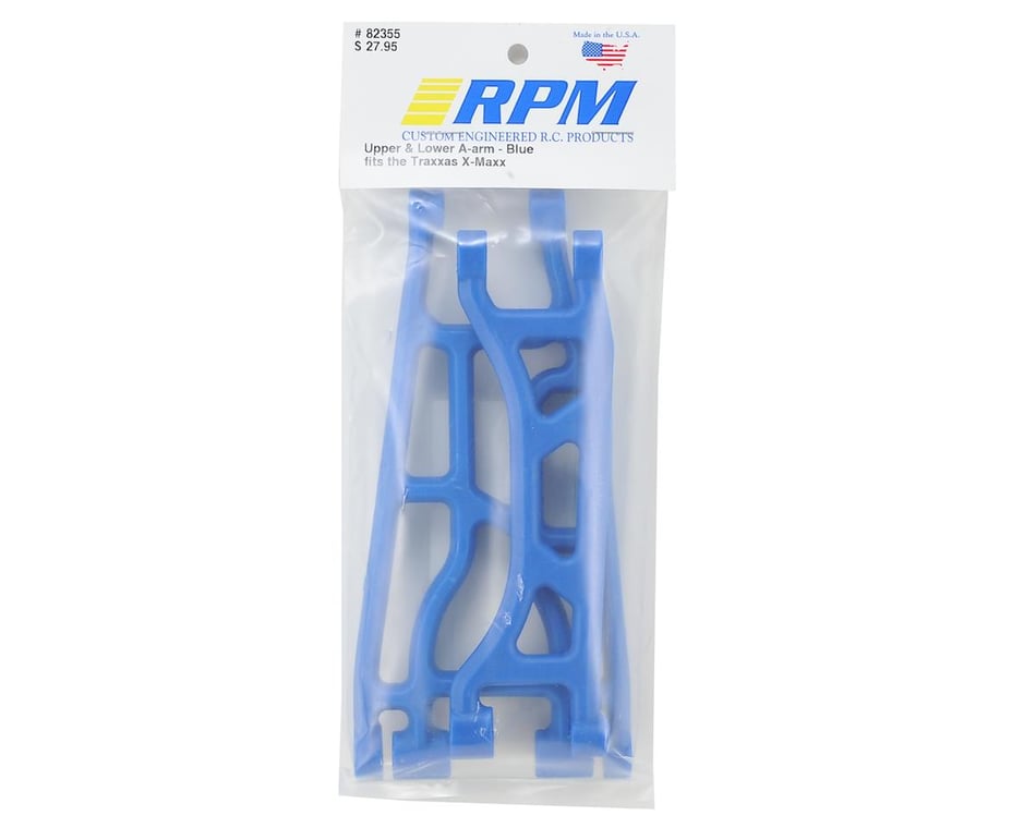 RPM 82355 Traxxas X-maxx A-arm Upper Lower Blue Rpm82355 for sale online