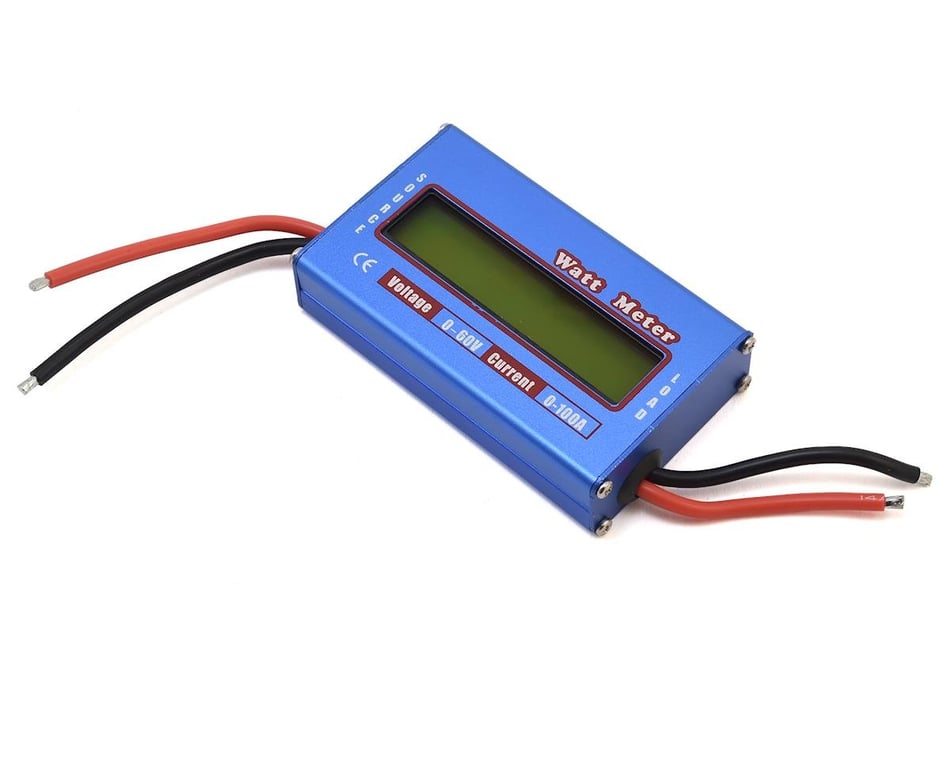 Digital DC60V combo Meter LCD Watt Power Volt Amp RC Battery charging Analyzer 