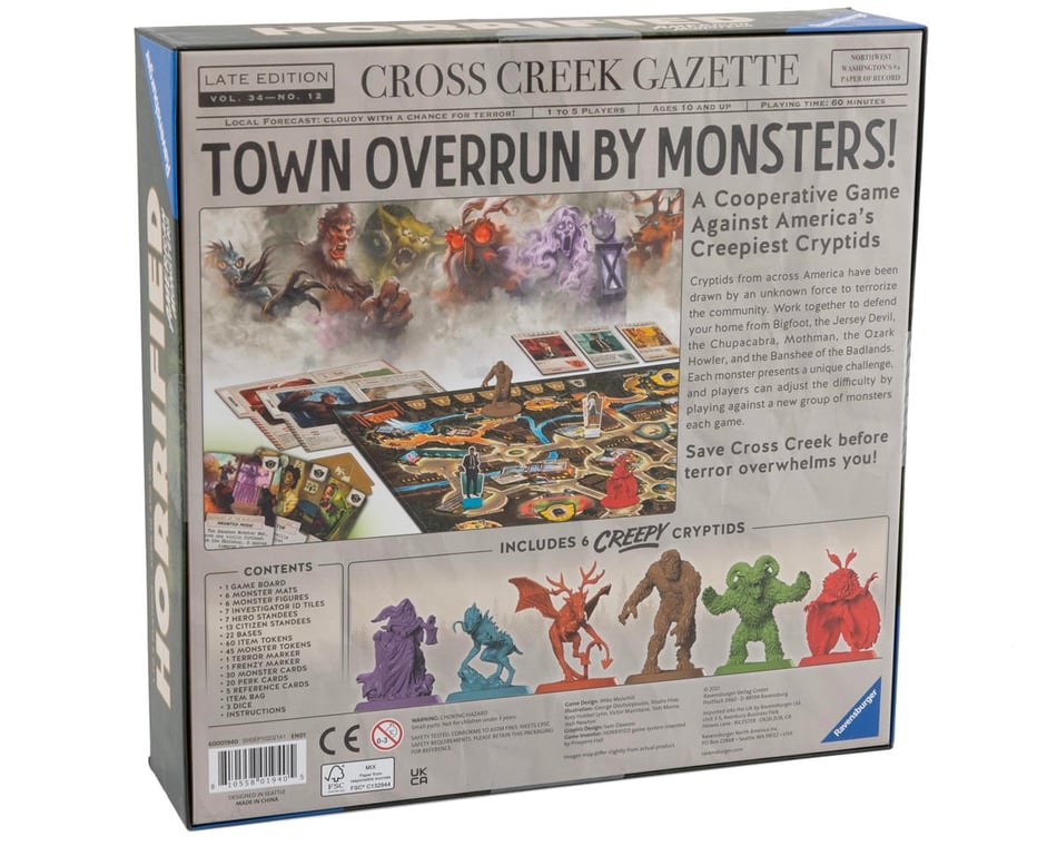 Ravensburger Horrified: American Monsters Board Game [RVB01940] - HobbyTown