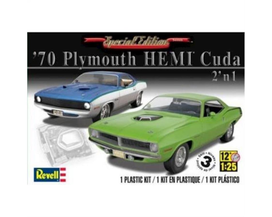 Revell Germany 1/25 '70 Plymouth Hemi Cuda 2'n 1 [RMX854268