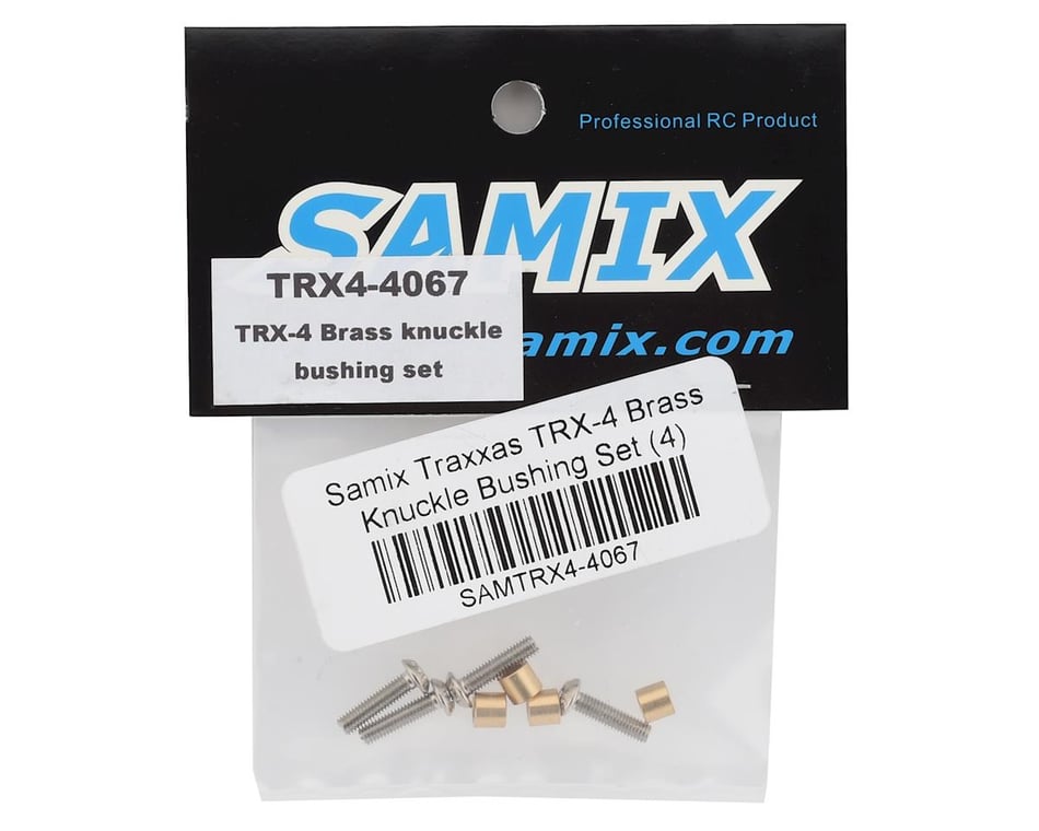 Samix Brass Knuckle Bushings for Traxxas TRX-4 (4) [SAMTRX4-4067